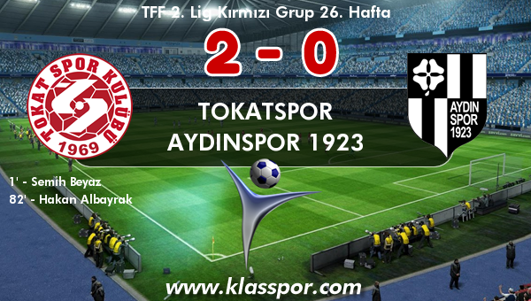 Tokatspor 2 - Aydınspor 1923 0