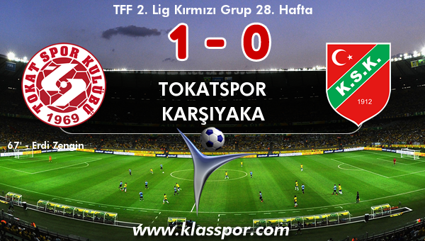 Tokatspor 1 - Karşıyaka 0