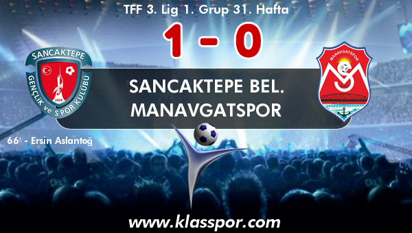 Sancaktepe Bel. 1 - Manavgatspor 0