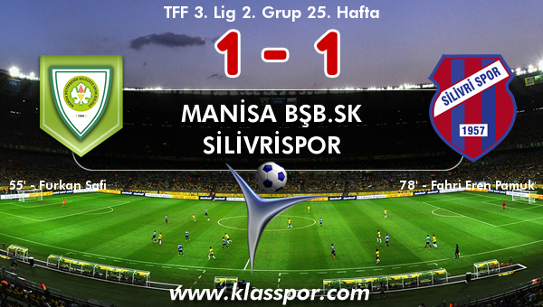 Manisa BŞB.SK 1 - Silivrispor 1