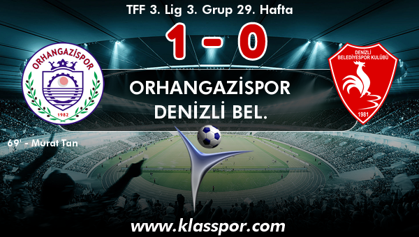 Orhangazispor 1 - Denizli Bel. 0