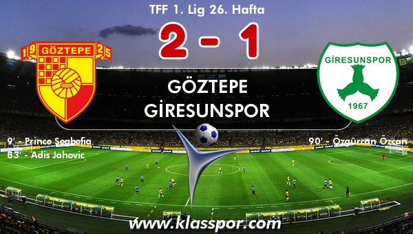 Göztepe 2 - Giresunspor 1