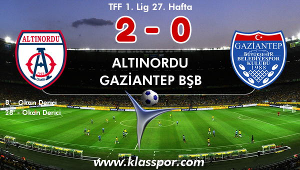 Altınordu 2 - Gaziantep BŞB 0