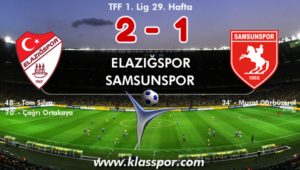 Elazığspor 2 - Samsunspor 1