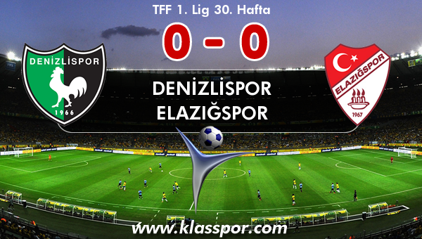 Denizlispor 0 - Elazığspor 0