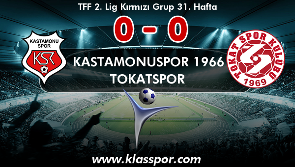 Kastamonuspor 1966 0 - Tokatspor 0