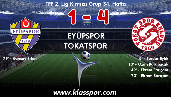 Eyüpspor 1 - Tokatspor 4