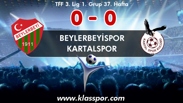 Beylerbeyispor 0 - Kartalspor 0