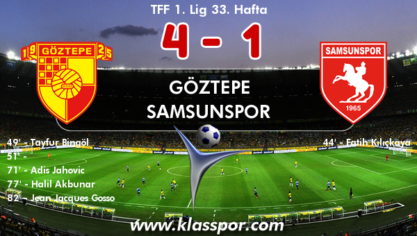 Göztepe 4 - Samsunspor 1