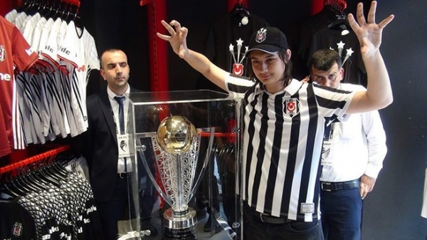 Beşiktaş'ın şampiyonluk kupası Edirne'de