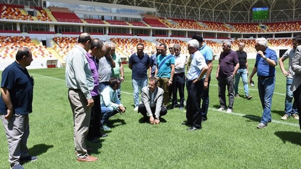 Elazığ Atatürk Stadı’nı yenileme çalışmaları