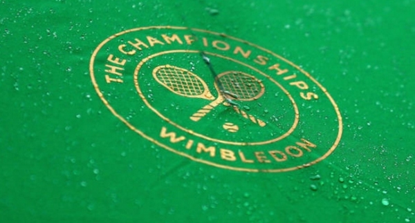 Wimbledon'a yağmur engeli
