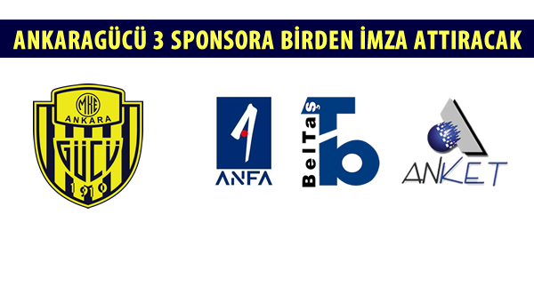 Ankaragücü, 3 sponsora birden imza attıracak