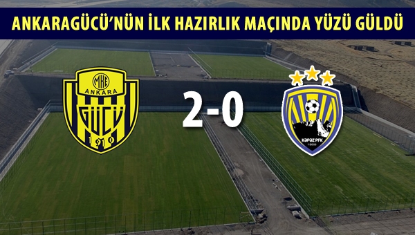 Ankaragücü, Kapaz'ı 2 golle geçti