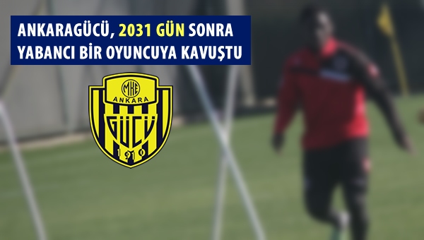 Ankaragücü'nde 2031 günlük hasret bitiyor