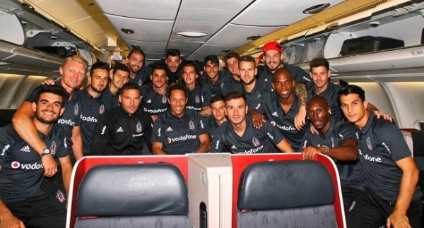 Beşiktaş'ın Çin yolculuğu başladı