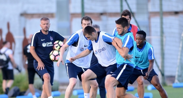 Trabzonspor'da tempo yoğun