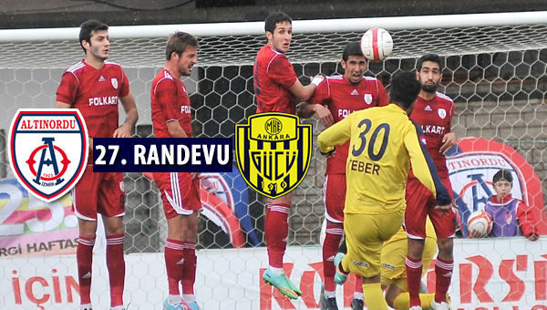 Altınordu-Ankaragücü 27. randevuda