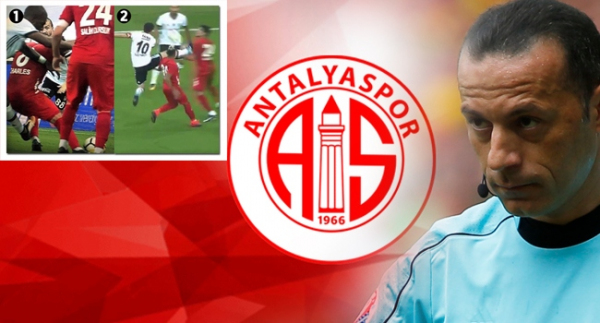 Antalyaspor'dan hakem tepkisi