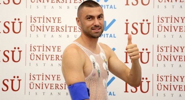 Burak Yılmaz, sağlık kontrolünden geçti