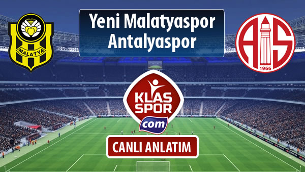 Evkur Y.Malatyaspor - Antalyaspor sahaya hangi kadro ile çıkıyor?