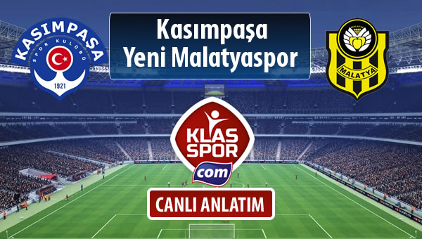 Kasımpaşa - Evkur Y.Malatyaspor maç kadroları belli oldu...