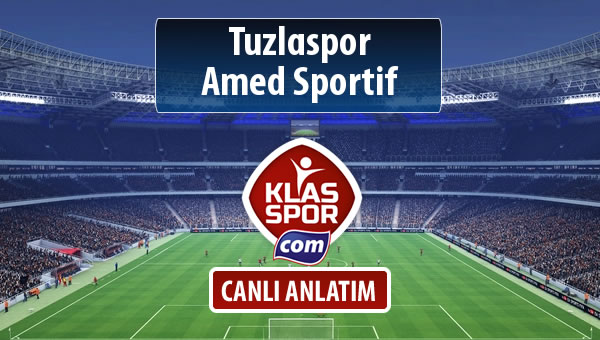 İşte Tuzlaspor - Amed Sportif maçında ilk 11'ler