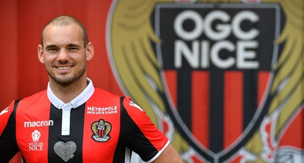 Sneijder'siz Nice, Napoli'ye yenildi