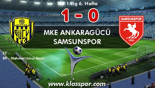 Ankaragücü'nde Umut'tan altın gol