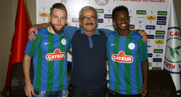 Çaykur Rizespor'da çifte imza