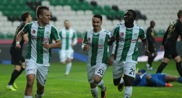 Konyaspor'da moraller yerinde