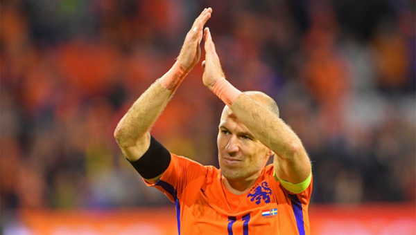 Robben milli takımı bıraktı!