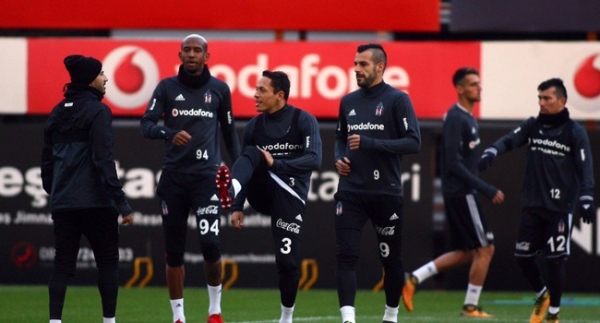 Beşiktaş'ta haftanın ilk mesaisi