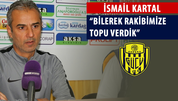 İsmail Kartal: "Giresunspor'u iyi analiz ettik"