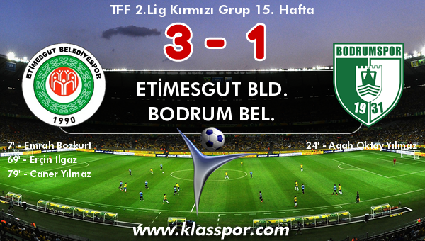 Etimesgut Bld. 3 - Bodrum Bel. 1