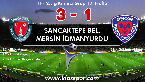 Sancaktepe Bel. 3 - Mersin İdmanyurdu 1