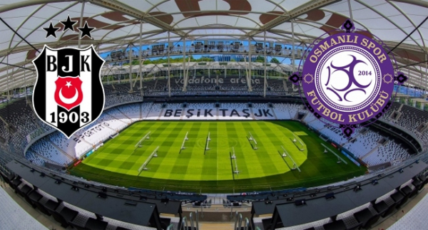 Osmanlıspor, Beşiktaş'ın konuğu