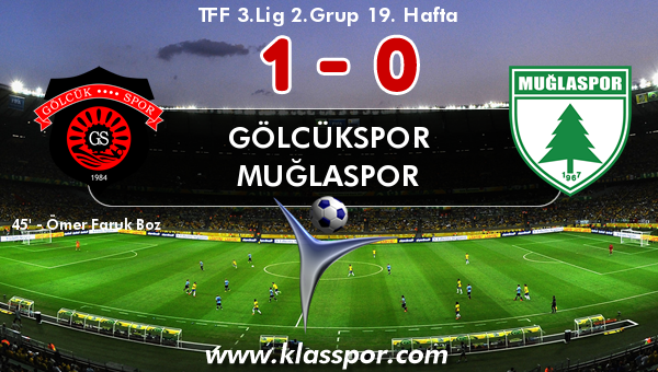 Gölcükspor 1 - Muğlaspor 0