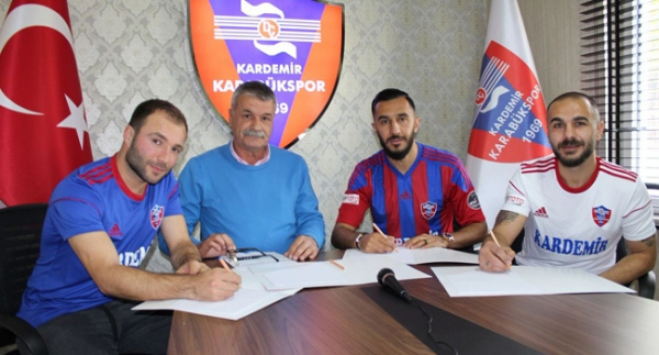 Karabükspor'da 3 imza