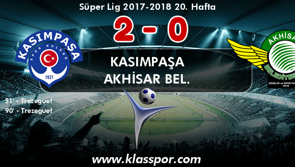 Kasımpaşa 2 - Akhisar Bel. 0