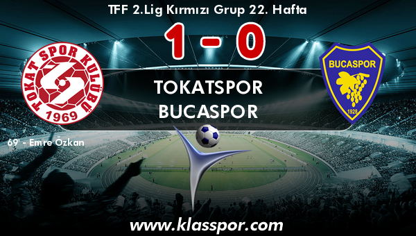 Tokatspor 1 - Bucaspor 0