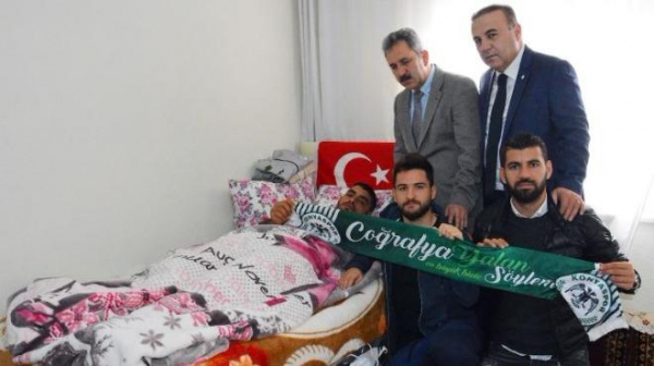 Atiker Konyaspor'dan anlamlı ziyaret!