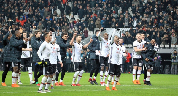 Beşiktaş zirve iddiasını sürdürdü