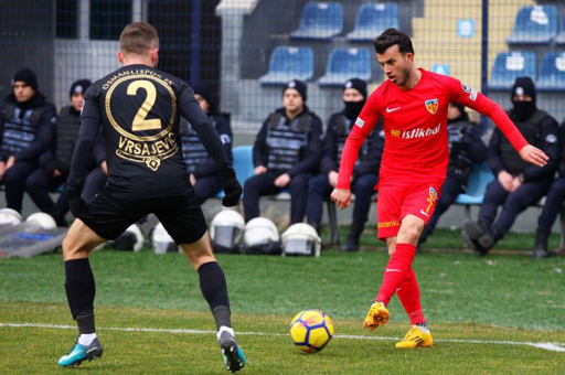 Osmanlıspor Kayseri'ye yenildi