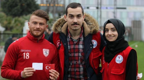 Samsunspor'dan Afrin'e mesaj