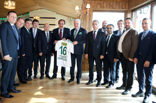 TFF'den Bursaspor'a ziyaret