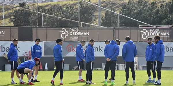 Trabzonspor, Gençlerbirliği maçı hazırlıklarına başladı
