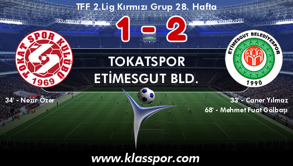 Tokatspor 1 - Etimesgut Bld. 2