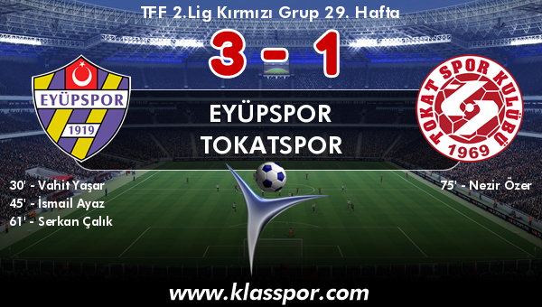 Eyüpspor 3 - Tokatspor 1