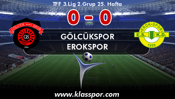 Gölcükspor 0 - Erokspor 0